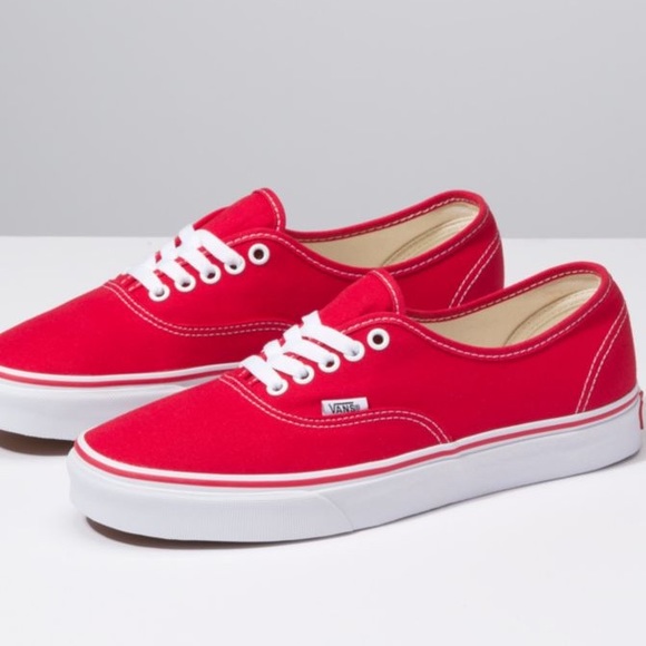 Vans Shoes - Classic Style Red Vans
